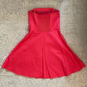 Strapless Dress // Express